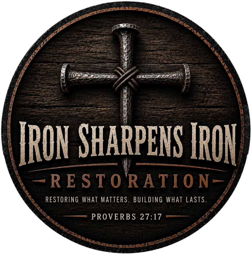 Iron Sharpens Iron Restoration logo